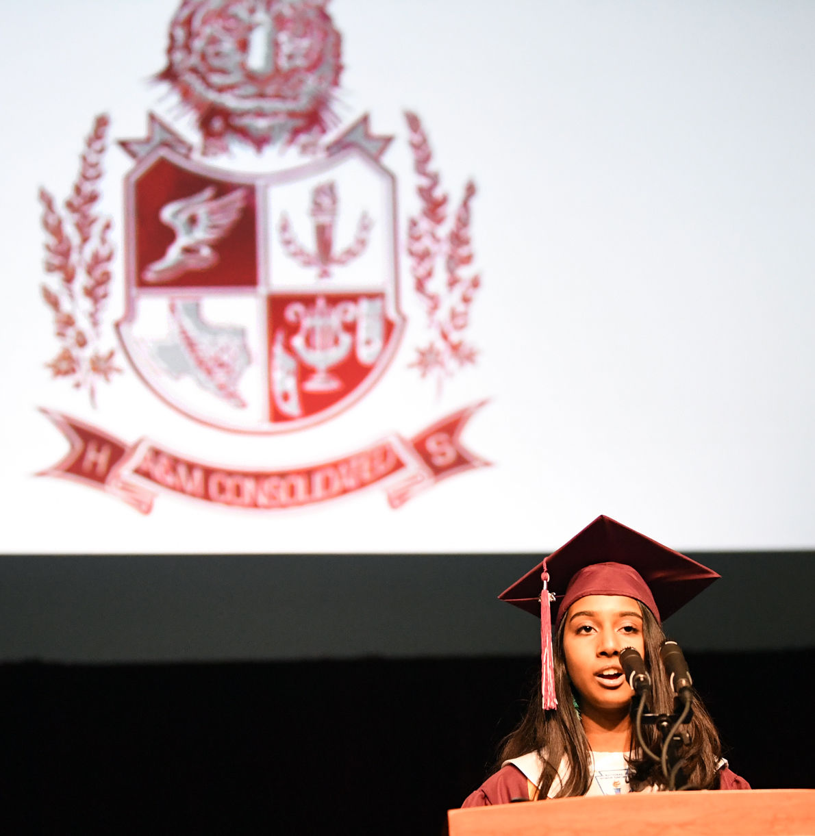 A&M Consolidated High School graduation